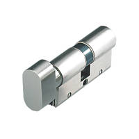 Cisa  Astral S Series 10-Pin Euro Cylinder & Thumbturn 30-30 (60mm) Nickel-Plated