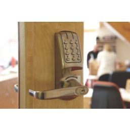 Codelocks CL5010SS  Electronic Heavy Duty Push-Button Lock Tubular Latch