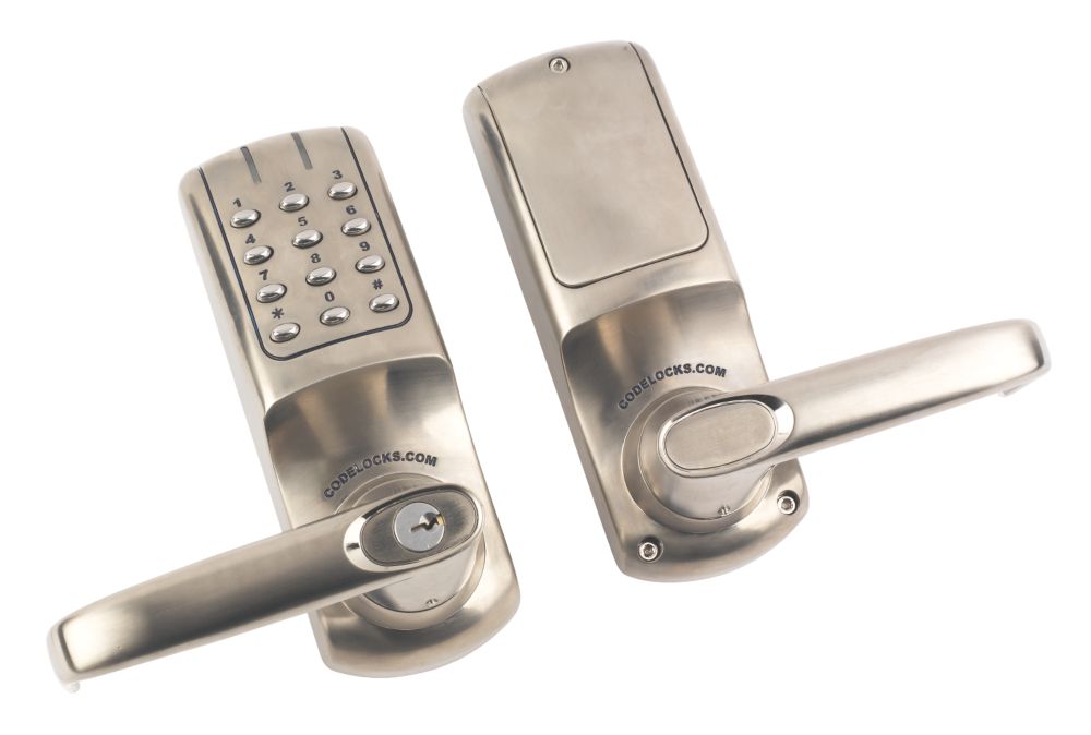 Codelocks CL5010SS Electronic Heavy Duty Push-Button Lock Tubular Latch ...