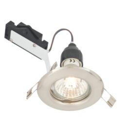 LAP  Fixed  Mains Voltage Downlight Brushed Chrome
