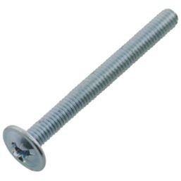 Easyfix  PZ Wafer  Furniture Screws M4 x 40mm 6 Pack