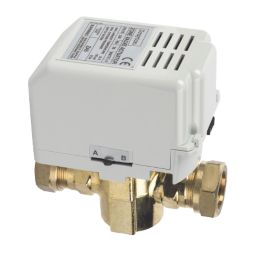 Drayton 27100SX 2 Port Motorised Valve 22mm Compression