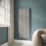 Flomasta  1500mm x 578mm 3392BTU Silver Vertical Designer Radiator