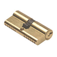 Union 6-Pin Euro Cylinder Lock 45-55 (100mm) Brass