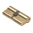 Union  6-Pin Euro Cylinder Lock 45-55 (100mm) Brass
