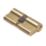 Union  6-Pin Euro Cylinder Lock 45-55 (100mm) Brass