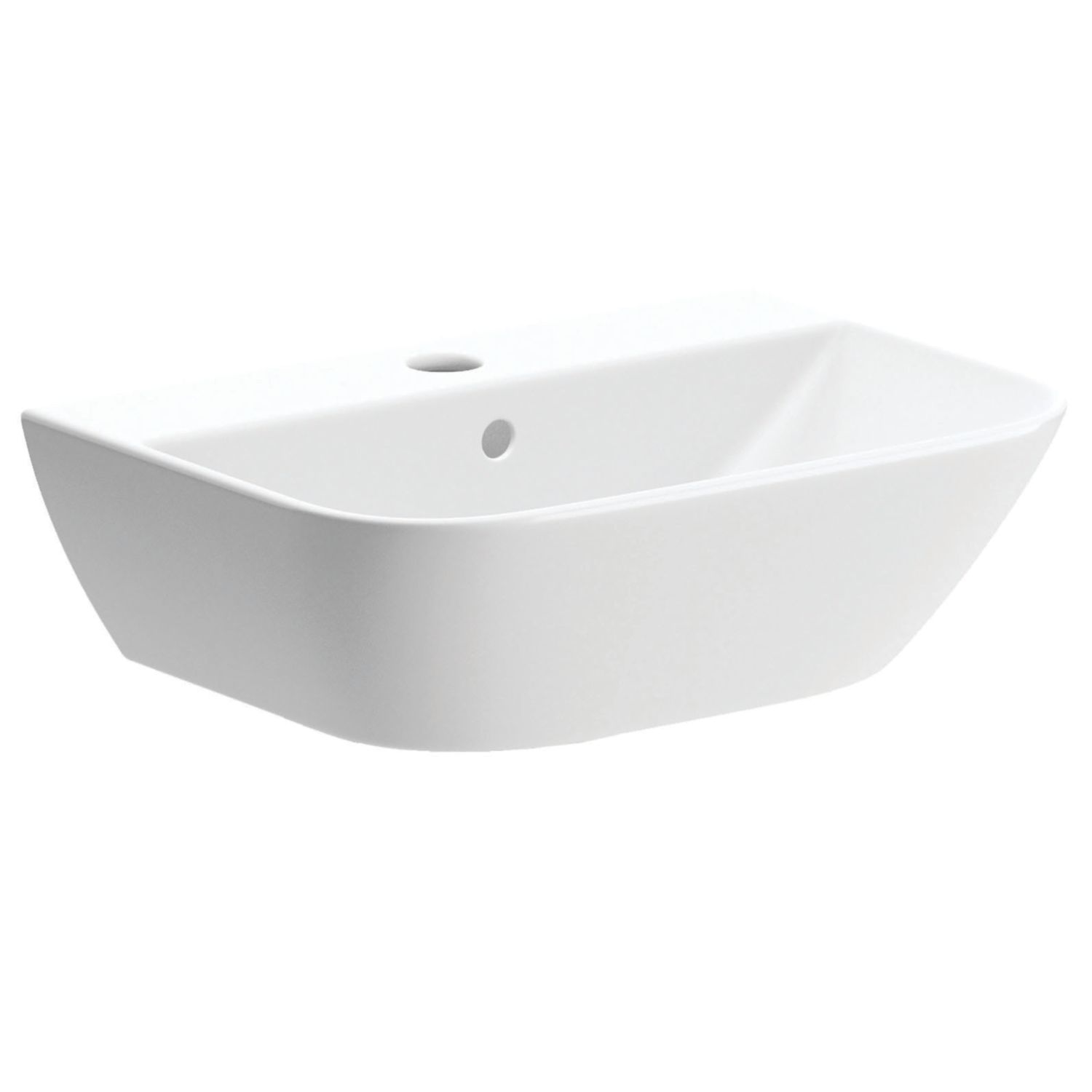 Cloakroom Basin 1 Tap Hole 450mm (3246X)