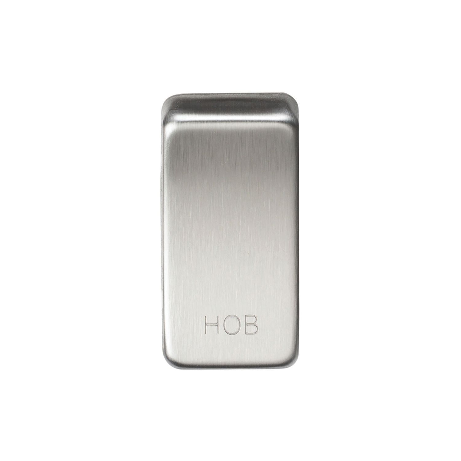 Knightsbridge 'HOB' Switch Cover Brushed Chrome (324CT)