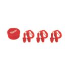 Milwaukee 4932471904 31dB Reusable Corded Ear Plugs 3 Pairs