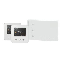 Drayton Wiser 2nd Generation Wireless Heating & Hot Water Smart Thermostat Kit 3 White