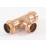 Conex Banninger B Press Gas  Copper Press-Fit Equal Tees 22mm 10 Pack