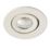 Saxby Lalo Tilt Round LED Downlight Matt White 4W 240lm
