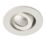 Saxby Lalo Tilt Round LED Downlight Matt White 4W 240lm