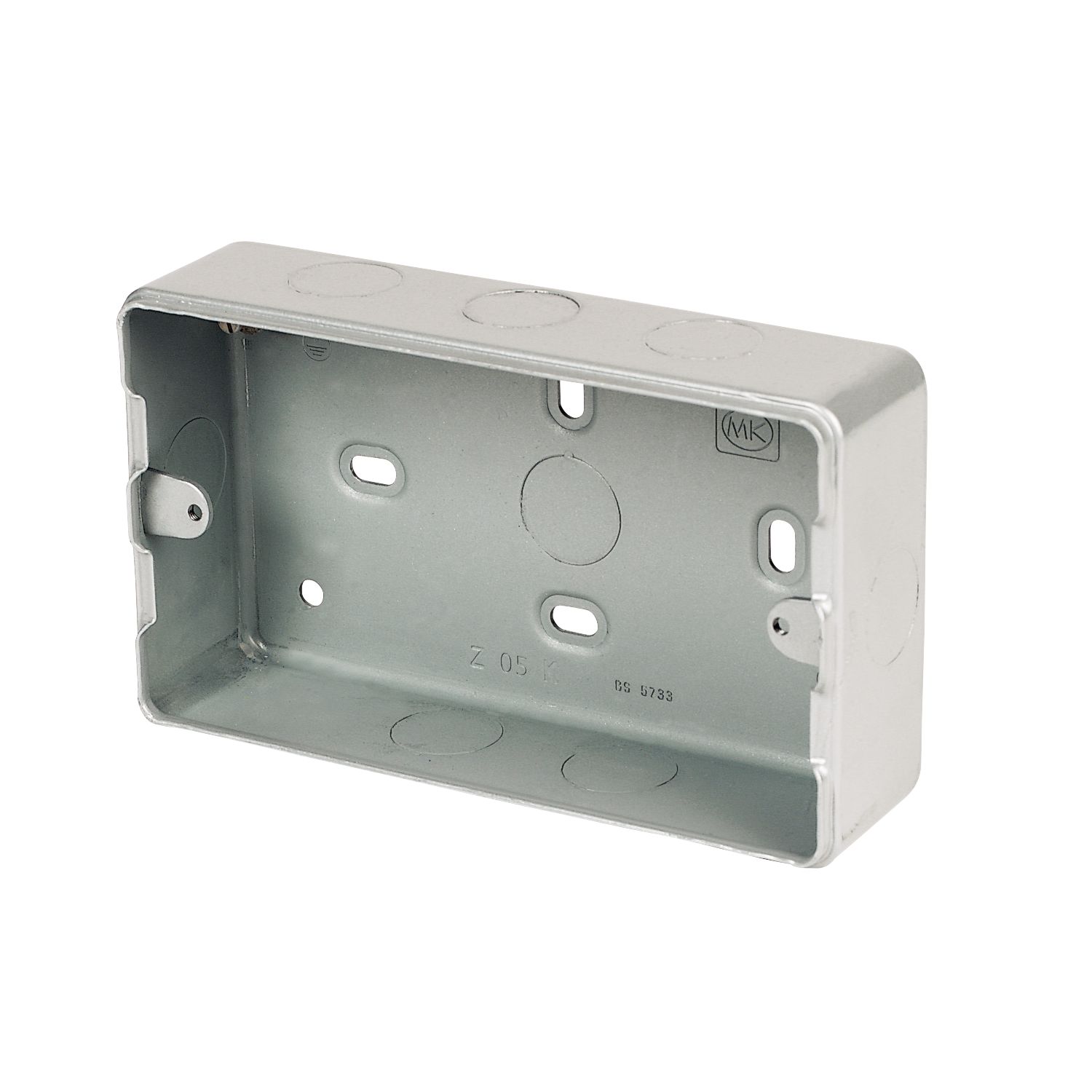 MK 4-Module Grid Metal-Clad Switch Box 40mm (32511)