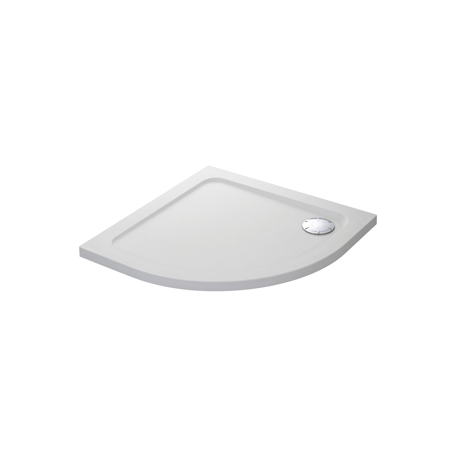 Mira Flight Safe Quadrant Shower Tray White 1000mm x 1000mm x 40mm (3254X)