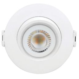 4lite VINOVIA  Fixed & Adjustable  LED Downlight  White 4W 480lm 10 Pack