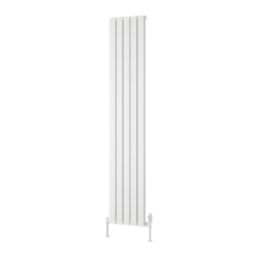 Reina Piatto Single 1800mm x 370mm 2863BTU White Vertical Designer Radiator