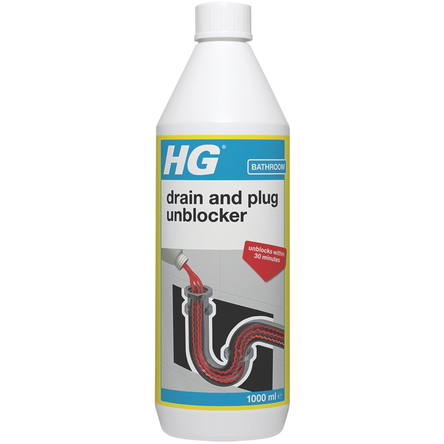 HG Drain & Plug Unblocker 1Ltr (325FC)