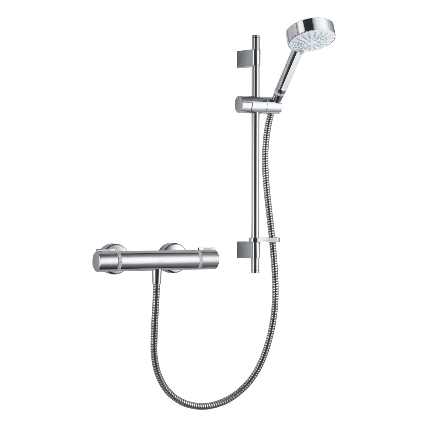Mira Atom EV Rear-Fed Exposed Chrome Thermostatic Mixer Shower (325FR)