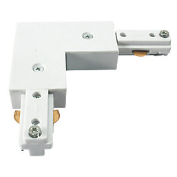 Knightsbridge 1-Circuit Right Angle Connector White
