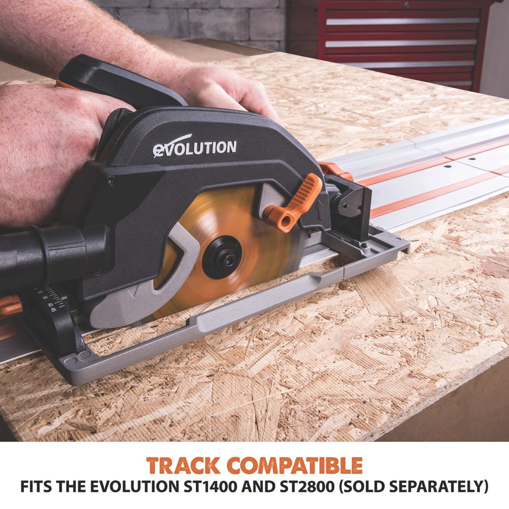 Evolution power tools st2800 store circular saw guide rail