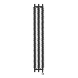 Terma Ribbon VE 600W Electric Radiator 1800mm x 290mm Black 2046BTU