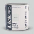 LickPro Max+ 2.5Ltr Grey 14 Matt Emulsion  Paint