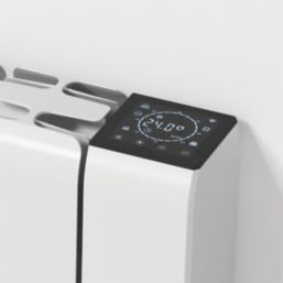 Reina Aron 1500W Electric Ceramic Core Electric WiFi Radiator 570mm x 540mm White 5118BTU
