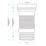 Viva Slinky-Fit Flexible Straight Long Pan Connector White 300-700mm
