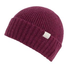 Regatta Ribbed Basic Beanie Hat Dark Pimento - ZI6