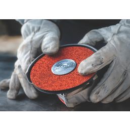 Bosch Expert R781 Prisma X-Lock 80 Grit Metal Sanding Discs 4 1/2" 5 Pack