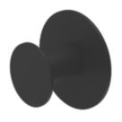 Swirl Caldew Bathroom Hook Black