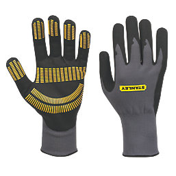 Stanley Razor Gripper Gloves Grey Large