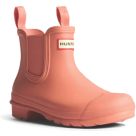 Hunter Original Chelsea  Size 4 Womens Terracotta Non Safety Wellies