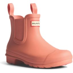 Hunter Original Chelsea  Size 4 Womens Terracotta Non Safety Wellies