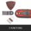 Einhell TE-MG 18/1 Li Kit 18V 1 x 2.5Ah Li-Ion Power X-Change  Cordless Multi-Tool