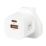Masterplug 2-Outlet Type A & C Plug-In USB Charger White 3.6A