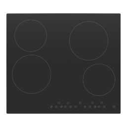 Cooke & Lewis  Built-in Multi-Function Oven & Ceramic Hob Black