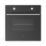 Cooke & Lewis  Built-in Multi-Function Oven & Ceramic Hob Black