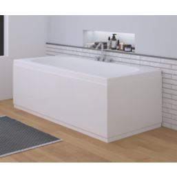 Highlife Bathrooms  Adjustable End Bath Panel 800mm Gloss White