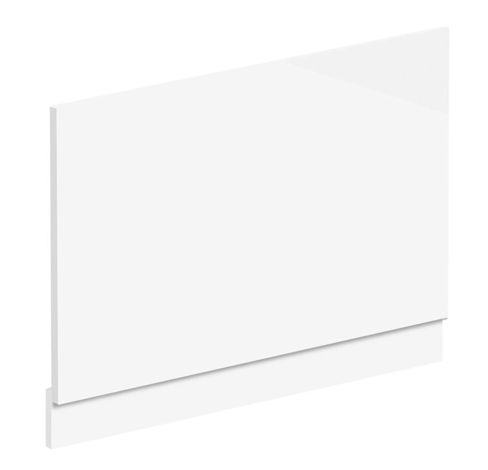 Highlife Bathrooms Adjustable End Bath Panel 800mm Gloss White Screwfix