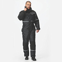Regatta Waterproof Insulated Coverall  All-in-1s  Navy Medium 40" Chest 32" L