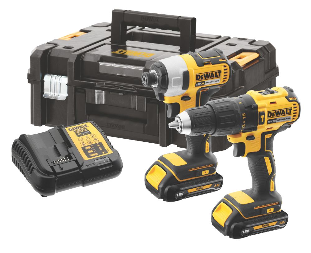 Refurb DeWalt DCK2060L2T SFGB 18V 2 x 3.0Ah Li Ion XR Brushless