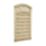 Forest Europa Prague Garden Gate 900mm x 1800mm Natural Timber
