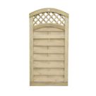 Forest Europa Prague Garden Gate 900mm x 1800mm Natural Timber