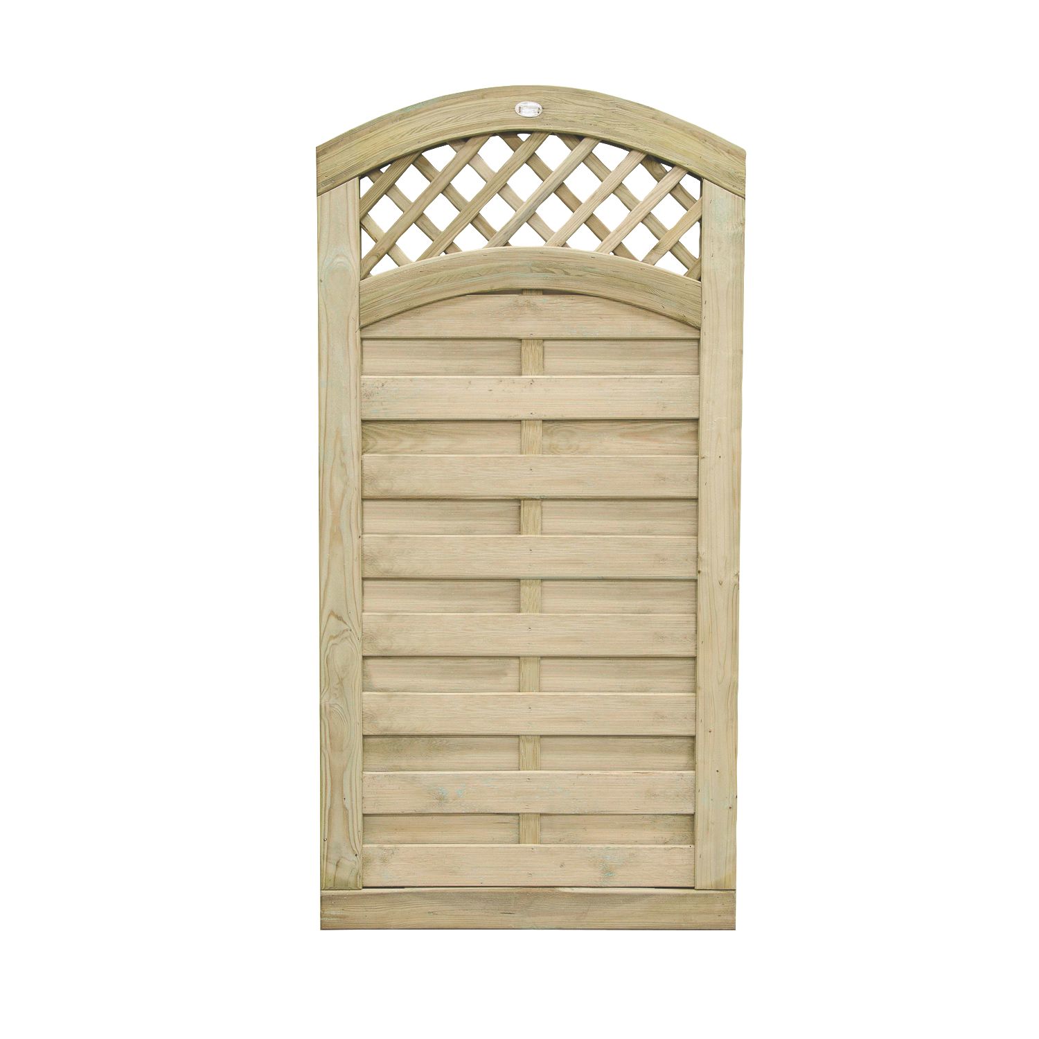 Forest Europa Prague Garden Gate 900mm x 1800mm Natural Timber (326JG)
