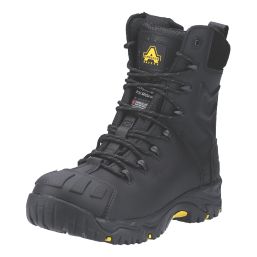 Amblers FS999 Metal Free  Safety Boots Black Size 8