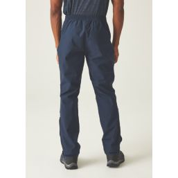 Regatta Highton Waterproof  Stretch Overtrousers Navy X Large 43.7" W 30" L