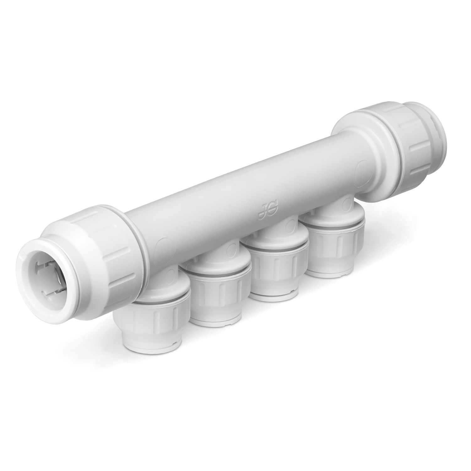 JG Speedfit PEM522215WP Plastic Push-Fit Reducing 4 Port Plumbing Manifold 22mm x 15mm (326TA)