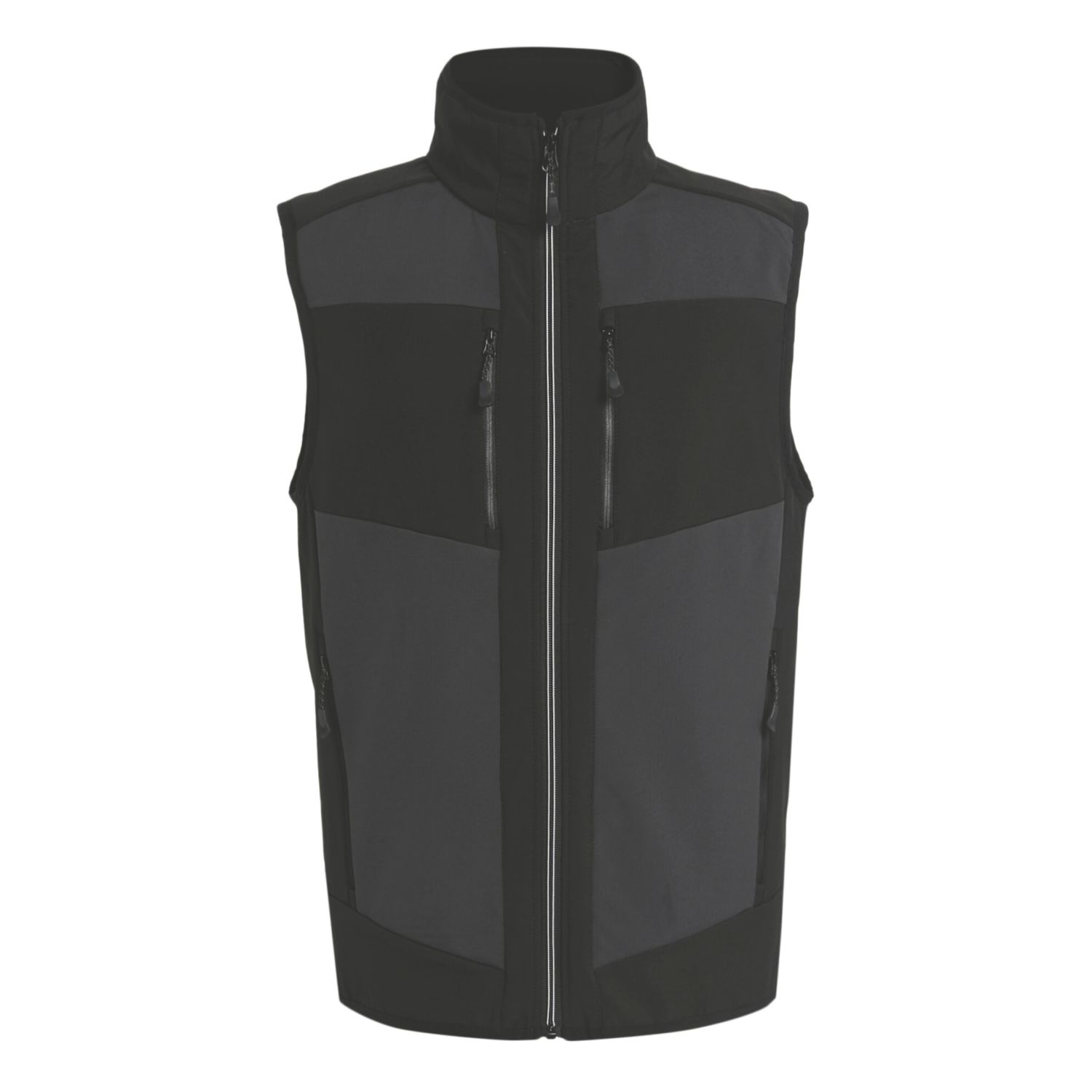 Regatta E-Volve 2-Layer Bodywarmer Ash/Black 3X Large 50" Chest (326TU)